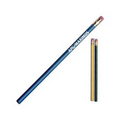 Supreme Round Pencil w/ Gold Ferrule & Pink Eraser